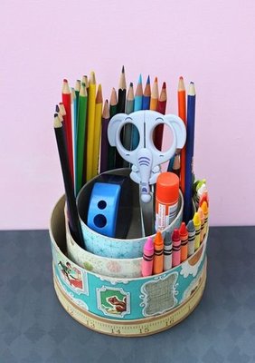 生活小貼士 讓孩子們輕松學(xué)會(huì)收納文具的小創(chuàng)意